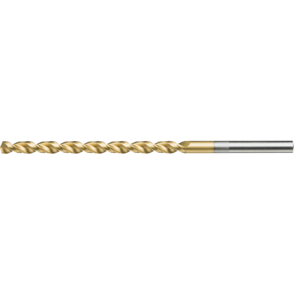 Csigafúró HSS 10xD DIN340TLP 130° 4,8mm TiN csiszolt