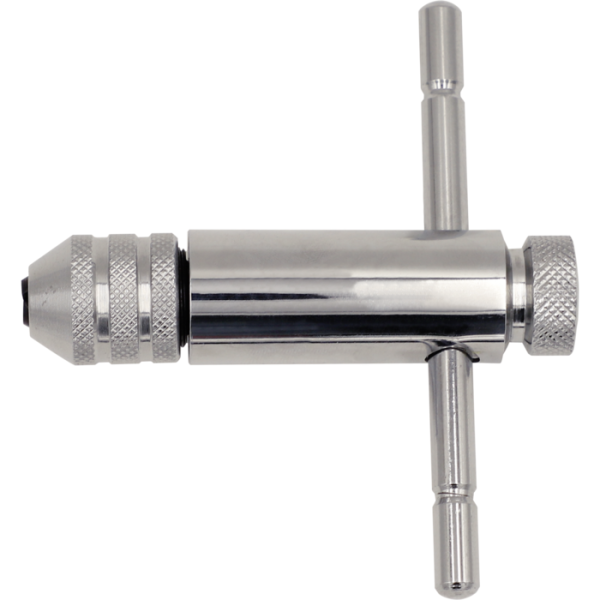 Szerszámtartó racsnival, négyszögletű, 4,5–8 mm (M5-M12) L=100 mm, közp. szemmel