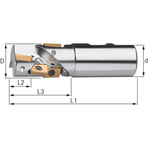 Nagyoló kukoricamaró 40x130mm, szár-32mm, 8 váltólapkához AP..1604