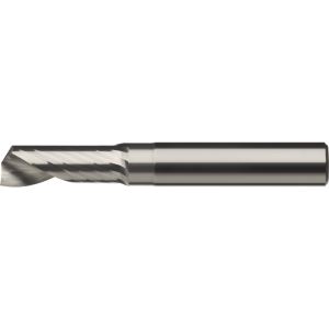 Alumínium egyélű szármaró 30° VHM 3mm L2=22mm Z=1 HA, tükrösítéssel
