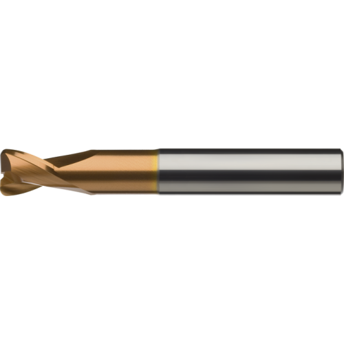 VHM alumínium tóruszmaró 16x4mm, L2=44mm Z=2 rövid, HA, ZrCN Ultra-N