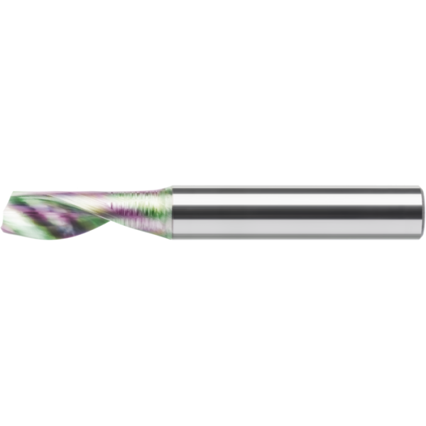 Töm. k.fém alu. beszúró szármaró, 4,0 mm, Z=1, HA, TAC