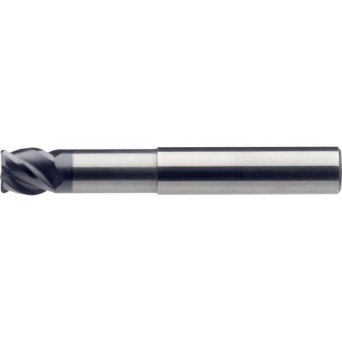 Tóruszmaró VHM 40° 4mm, R=0,5mm, Z=4 RockTec-52