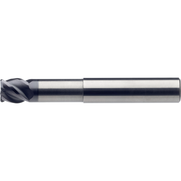 Tóruszmaró VHM 40° 4mm, R=0,5mm, Z=4 RockTec-52