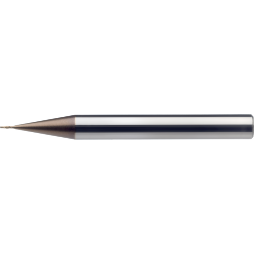 Mini rádiuszmaró VHM 30° 0,9mm, Z=2 RockTec-65