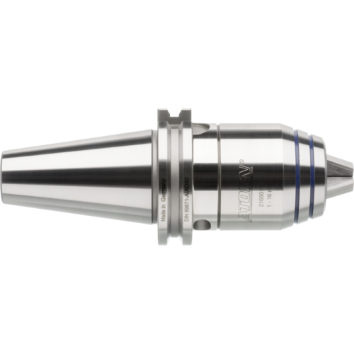 NC rövid fúrótokmány DIN69871AD SK40, 1-16mm csigahajtóművel belső hűtőf.-bevez.