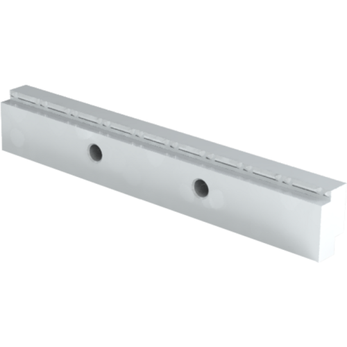 Becsavarozható pofa karommal és lépcsővel, 3 mm és 5 mm, 120x19x11 mm