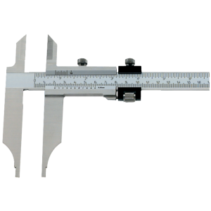 Műhelyi tolómérő 1000mm (0,05mm) mérőcsúcsokkal, finombeállítással