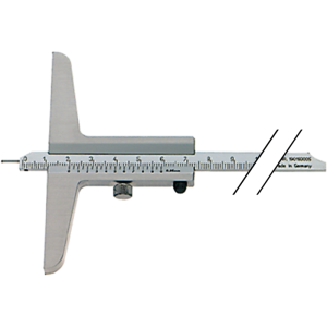 Mélységmérő tolómérő 200mm (0,05mm) acélstifttel 1,5mm