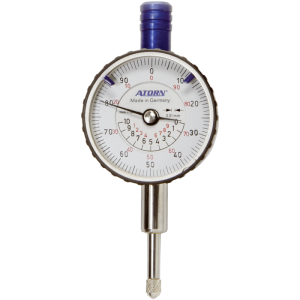 Kis mérőóra 10 mm (0,01mm) külső gyűrű- 40mm, ütésvédett, koncentrikus