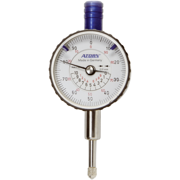 Kis mérőóra 10 mm (0,01mm) külső gyűrű- 40mm, ütésvédett, koncentrikus