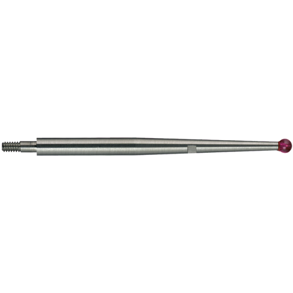 Mérőtapintó 2,0mm L=35,7mm menet M1,6, rubingömb