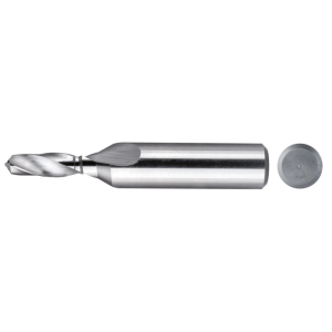 Lép. kö.fúró, HSSE, DIN332-2, 60°/90°, D M3 forma - 2,5x3,2x6 mm