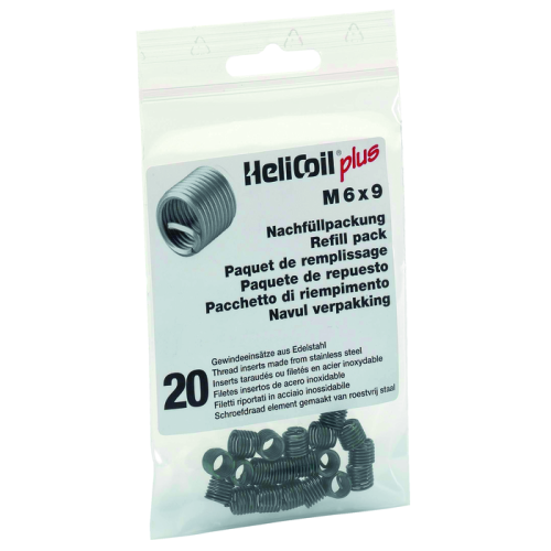 Menetjavító készlet 1xD,1,5xD,2xD Helicoil M16 (30 betét)