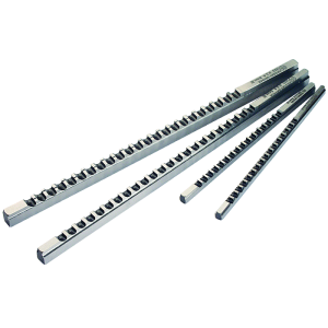 Ékhorony üregelőtüskék ékhorony-szélességhez, 8mm JS9, üregelési hossz, 10-64mm