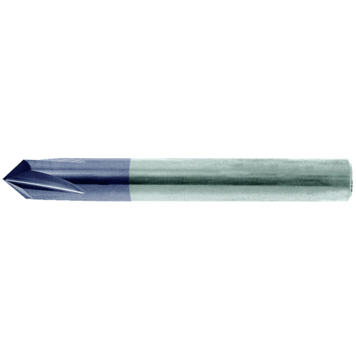 Élletörő maró VHM 120° has. DIN6527 12mm Z=4 HA TiAlN