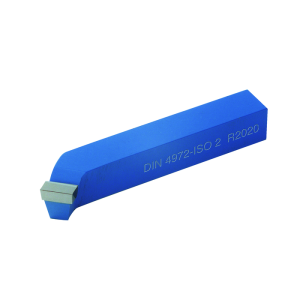 Keményfém esztergakés DIN4972/ISO2 (hajlított) 12x12mm P25/P30 bal oldalon