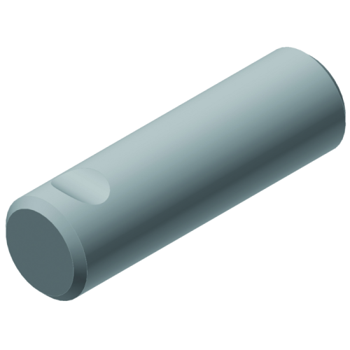 Nyomógörgő, 6 x 20 mm, keményfémből, rádiuszjelöléssel