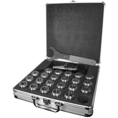 Szorítópatronos tokmány készlet ER32 DIN69871AD SK40, 3-20mm