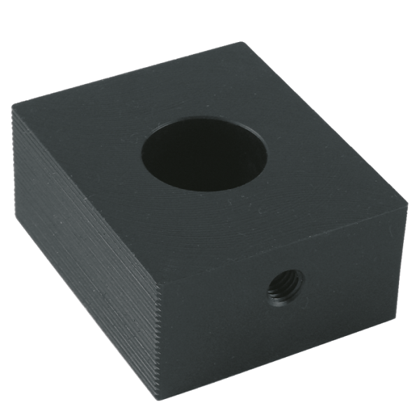 Fix pofa többszörös szorítósínhez, 42x42x29mm + csavaranya, sima