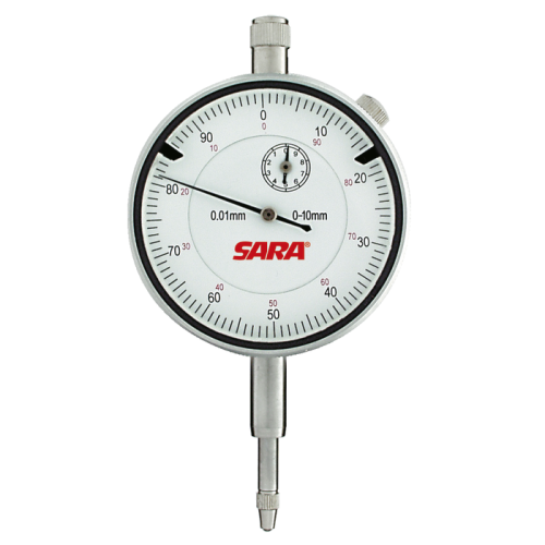 Mérőóra 10mm (0,01mm) külső gyűrű- 58mm, gyűrűrögzítéssel