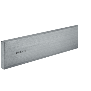 Egyenes vonalzó, DIN874/0, 1000x60x12 mm, speciális acél, A forma