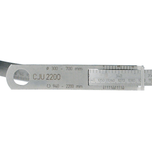 Circometer CJU- mérőszalag 1500-1900mm 4710-5980mm (palást), normál acél