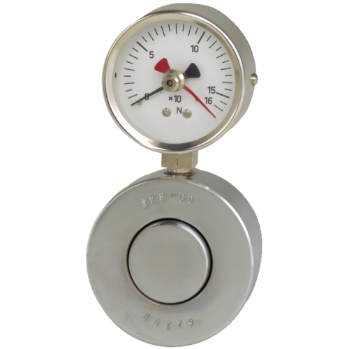Erőmérő szelence 145mm 0-630 kN (leolvasás 20 kN)