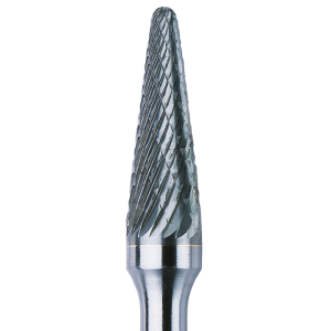 Maróstift keményf. has. DIN8033 forma KEL 15x33mm fogazat 6 (1), szár-6mm