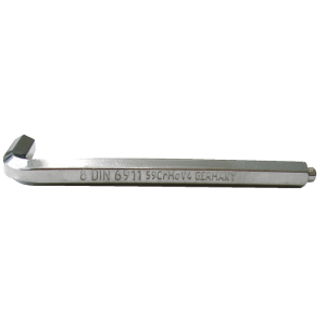 Hajlított hatszögkulcs DIN6911 csappal, 3mm, nikkelezett