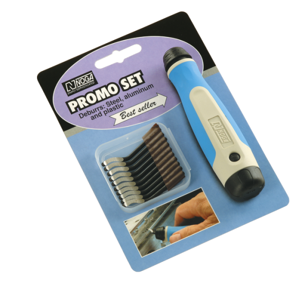 Kézi sorjátlanító készlet NG8150 (markolat NG-1, 10 penge S10)