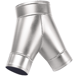Y-összekötő 300mm auf 2x200mm