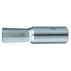 Profiltértüske, SW 12,0 mm, tartóátmérő, 8 mm, TIN