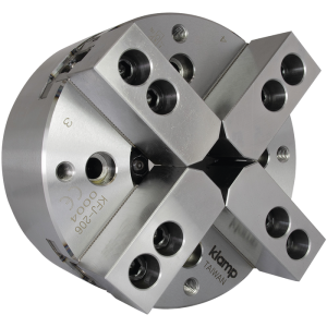 KLAMP 10 4 pofás erőbefogó tokmány áteresztéssel + A2-8 adapter