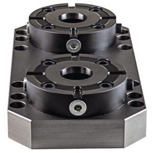 Nullapontos befogórendszer, 2 befogóedény (H=72 mm)
