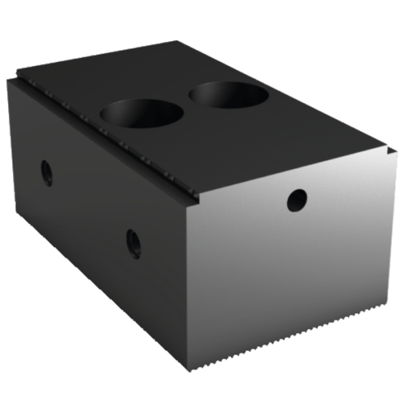 Fix pofa, 120 mm széles, 54 mm magas, befogófel., 3 mm-es lépcső és karom