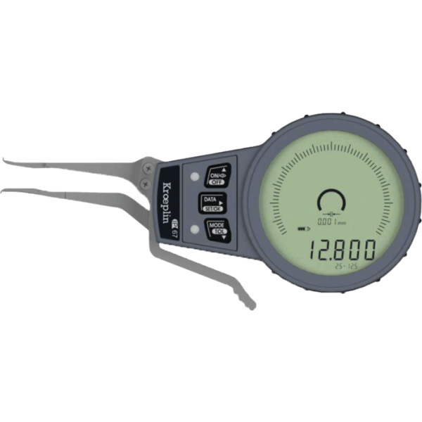 Digitális belső gyorsgomb, IP67 2,5–12,5 mm (0,001 mm), vágóél R = 0,12 mm