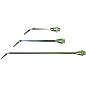 Hosszabbítófúv. 3,0 mm, M12x1,25, sárgar.nikk., 100 mm hosszú, hajl.