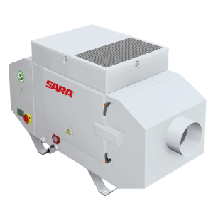 Elektrosztatikus szűrő, SEF 1700T/S3, RAL7035 (balos)