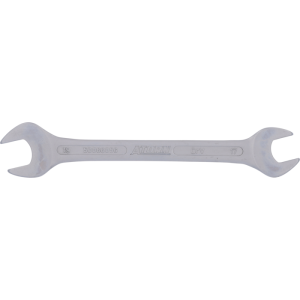 Kétfejű villáskulcs, DIN3110, 17x19 mm, L=204 mm (CrV-acél)