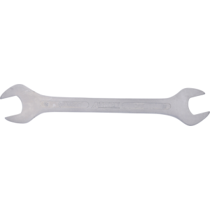 Kétfejű villáskulcs, DIN3110, 18x19 mm, L=220 mm (CrV-acél)