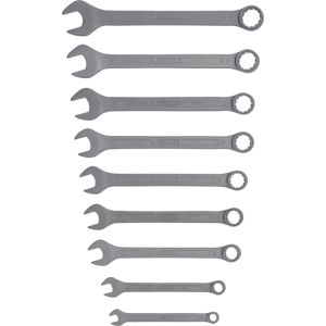 Csillag-villáskulcs-készlet, DIN3113A, 9 részes, 8–19 mm