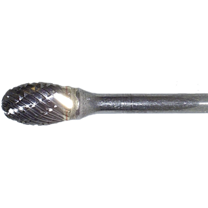 Keményfém kis maróstift, has. DIN8033 forma, TRE 6x10mm fogazat 6 (1), szár-3mm