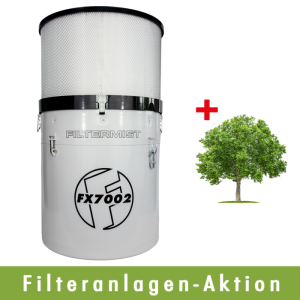 FX 7002 / 2. sorozat RAL7035 olajködszűrő kiváló hatékonyságú utószűrővel