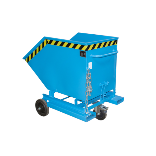 Lemezkazetta kocsi 400 liter RAL5012