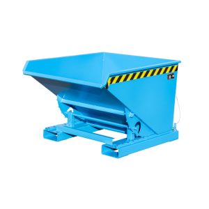 Billenőtartály 600 liter, 1000 kg, RAL5012