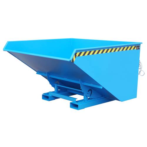 Billenőtartály 2100 liter, 1500 kg, RAL5012