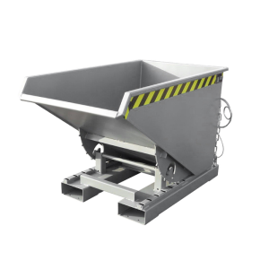 Billenőtartály, 300 liter, 750 kg, RAL7005