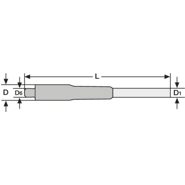 HSS-E homloksüllyesztő DIN373 átmenő furatokhoz, (M5) közepes 10x5,5mm - Image 2