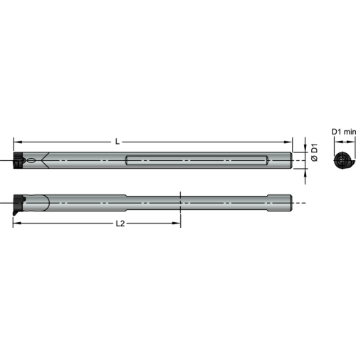 Mini Cut Flex V08.0006.4 HM (keményfém) vágóbetétekhez R/LS08